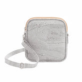 Grey Cork Shoulder Pouch